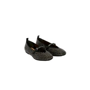 JW Anderson Black Studded Mary Jane Flats NEW